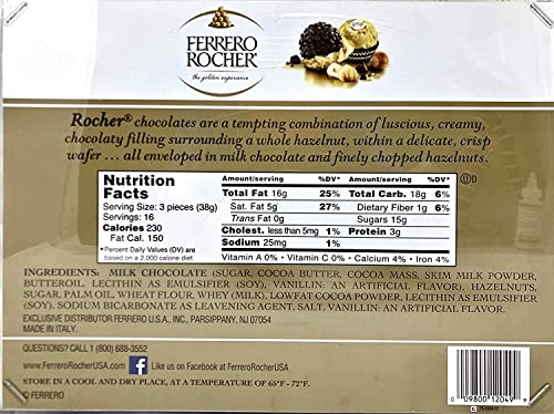 Ferrero Rocher, Diamond Halloween Value Pack 96 Piece #TOP1