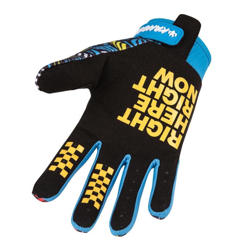 Gants de moto tout-terrain pour homme et femme - Gants de moto pour écran tactile - Pour BMX, VTT, équitation, course sur route, cyclisme, escalade, motocross