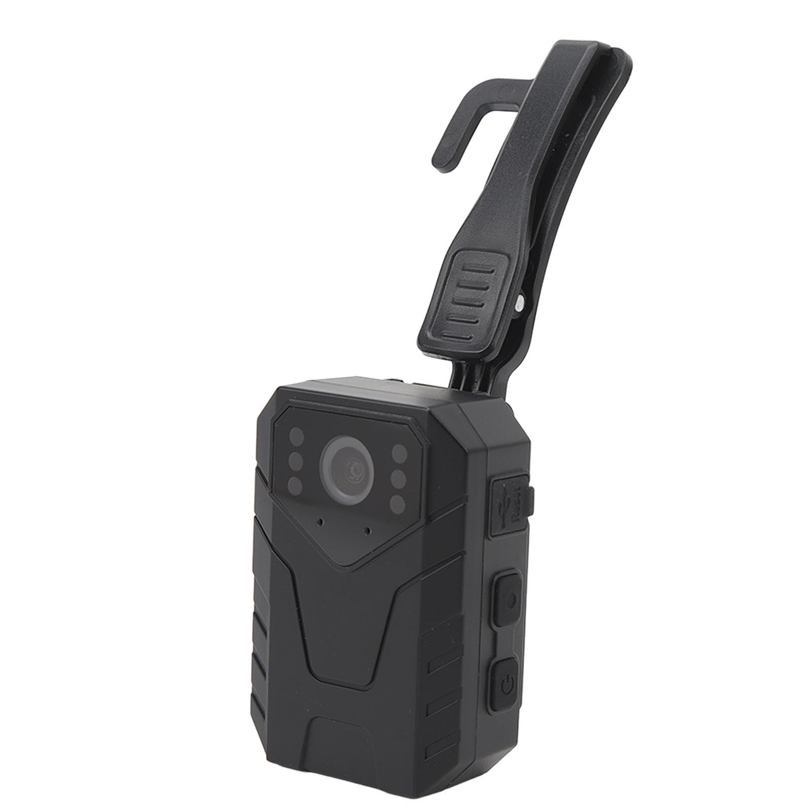 Kamera na Ciało 4K HD, Mini Kamera do Noszenia z Klipsem z Noktowizorem, Wykrywaniem Ruchu, Nagrywaniem w Pętli, do Wykładów, spotkań, Wywiadów