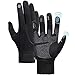 Guantes cálidos de invierno, guantes de ciclismo con pantalla táctil para hombres y mujeres, forro de forro polar grueso, guantes antideslizantes para correr al aire libre, escalada, senderismo