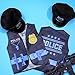 12 Pcs Police Vest Dress, Police Costume for Kids, Police Vest for Police Party Supplies, Police Birthday Favor Costume for Birthday Party Costume Party