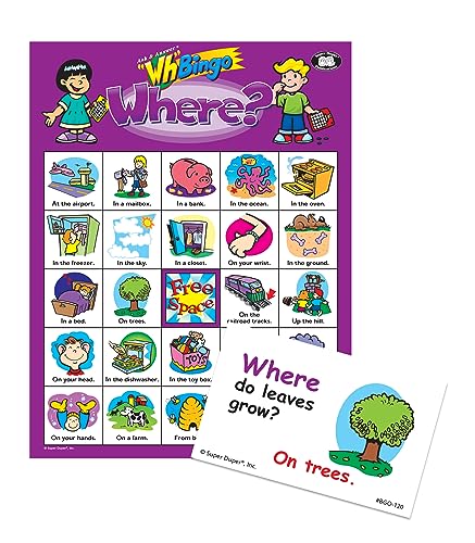 Ask & Answer Wh Bingo Board Game miniatura 4