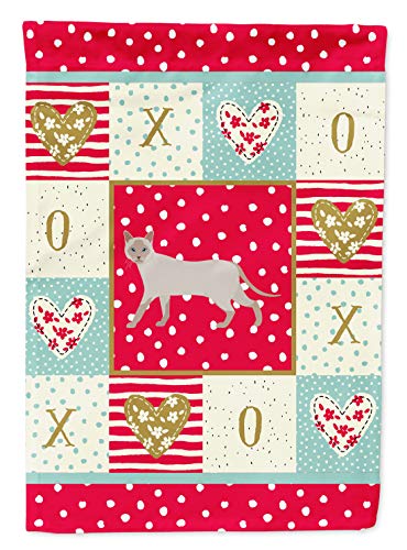 Drapeau Thai Lilac Cat Love Caroline's Treasures grand pavillon vertical multicolore