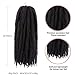 Marley Twist Braiding Hair – Cuban Twist Hair Extensions, Soft & Natural Marley Hair for Marley Twist StylesFor Faux Locs, Spring Twist Hair, Butterfly Locs (20inch, 4#)