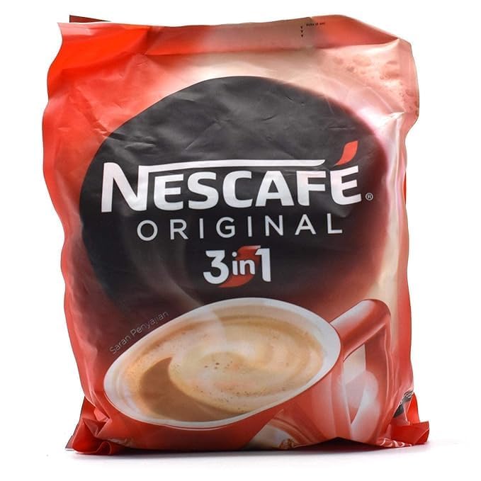 Nescafe 3 in 1 Original Soluble Instant Coffee 30 Sachets 525 grams
