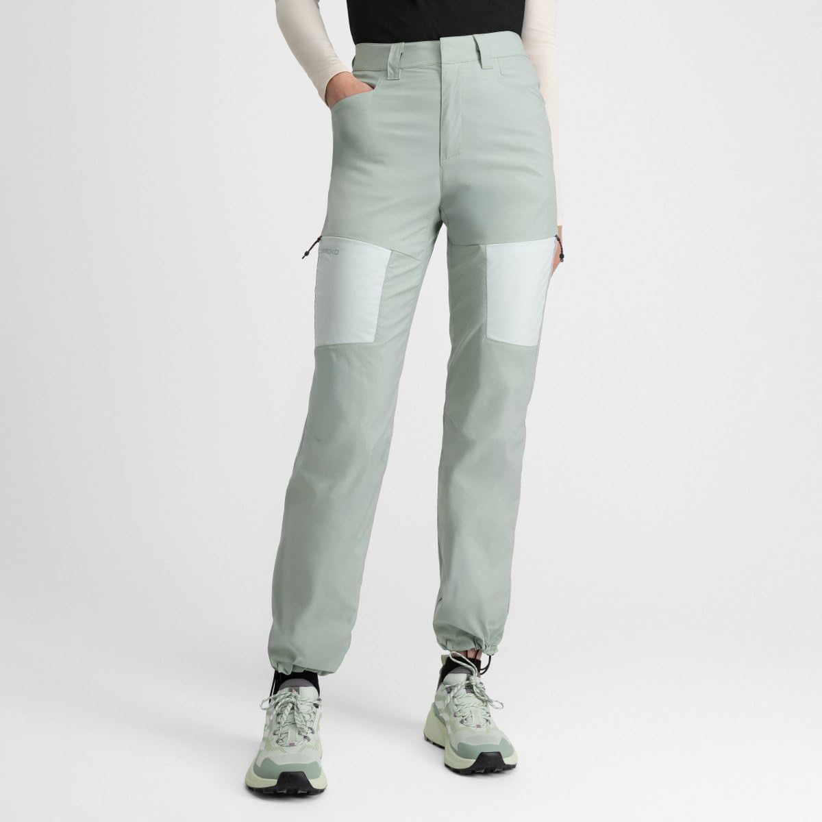 SIROKO Pantalón Largo montaña Ligero Senderismo Vortex Green Verde
