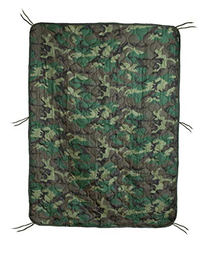 Acme Approved Military Grade Poncho Liner Blanket - Woobie (Woodland Camo) - Thumbnail 2