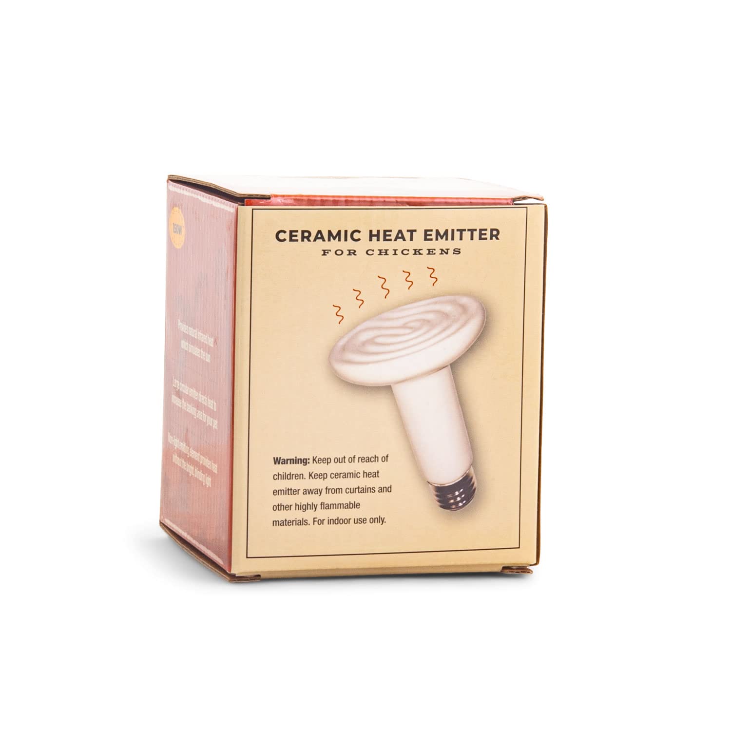 Fluker's Culinary Coop Ceramic Heat Emitter for Chicken Coop or Outdoor Animals, 150 Watt - image 4