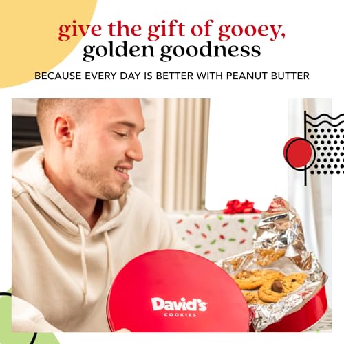 Image of David's Cookies Fresh-Baked Jumbo Cookies with REESE'S Peanut Butter Cups