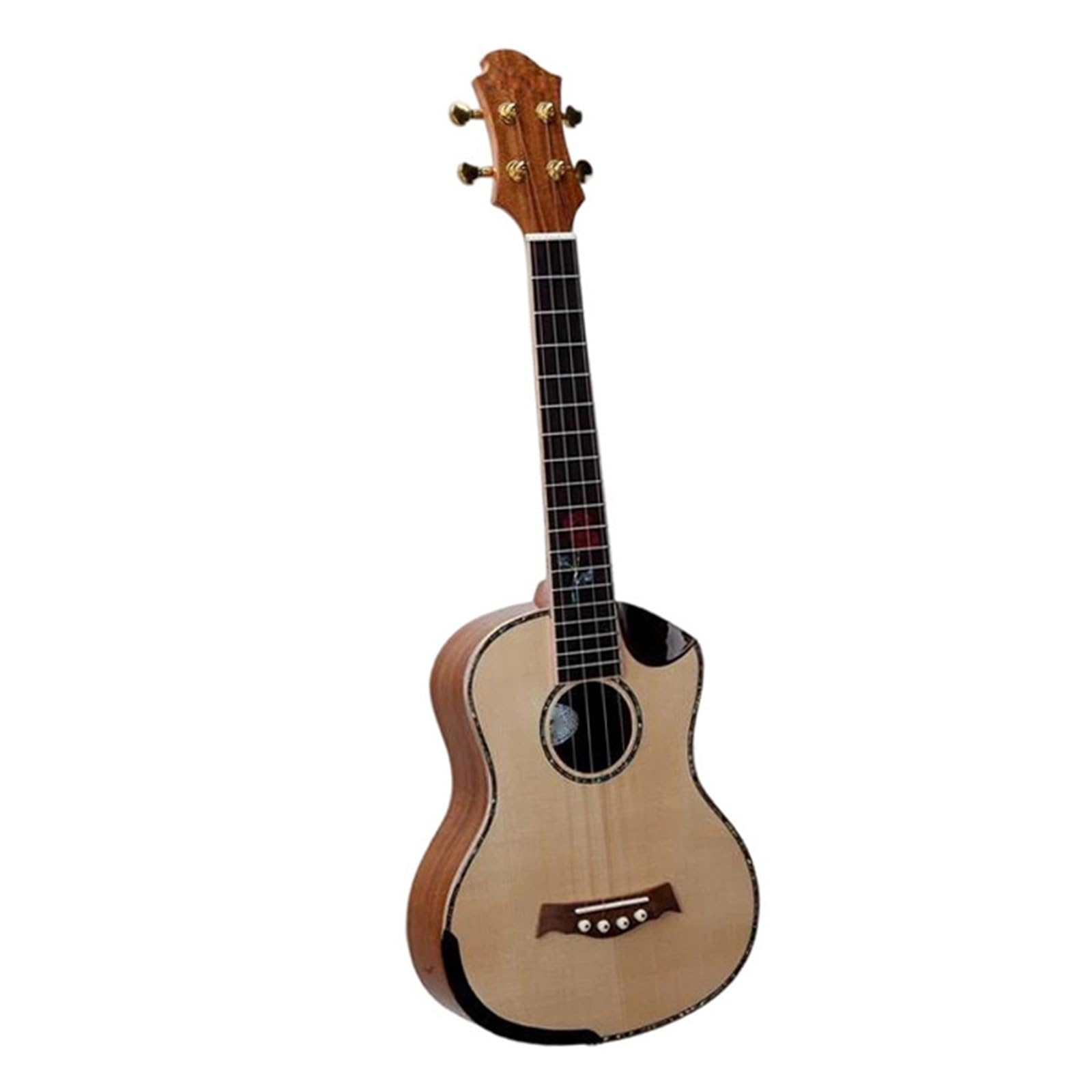 Estándar Ukelele Ukelele De Abeto 26 Pulgadas Instrumento Musical Profesional Fácil Tocar Para Principiantes Y Adultos