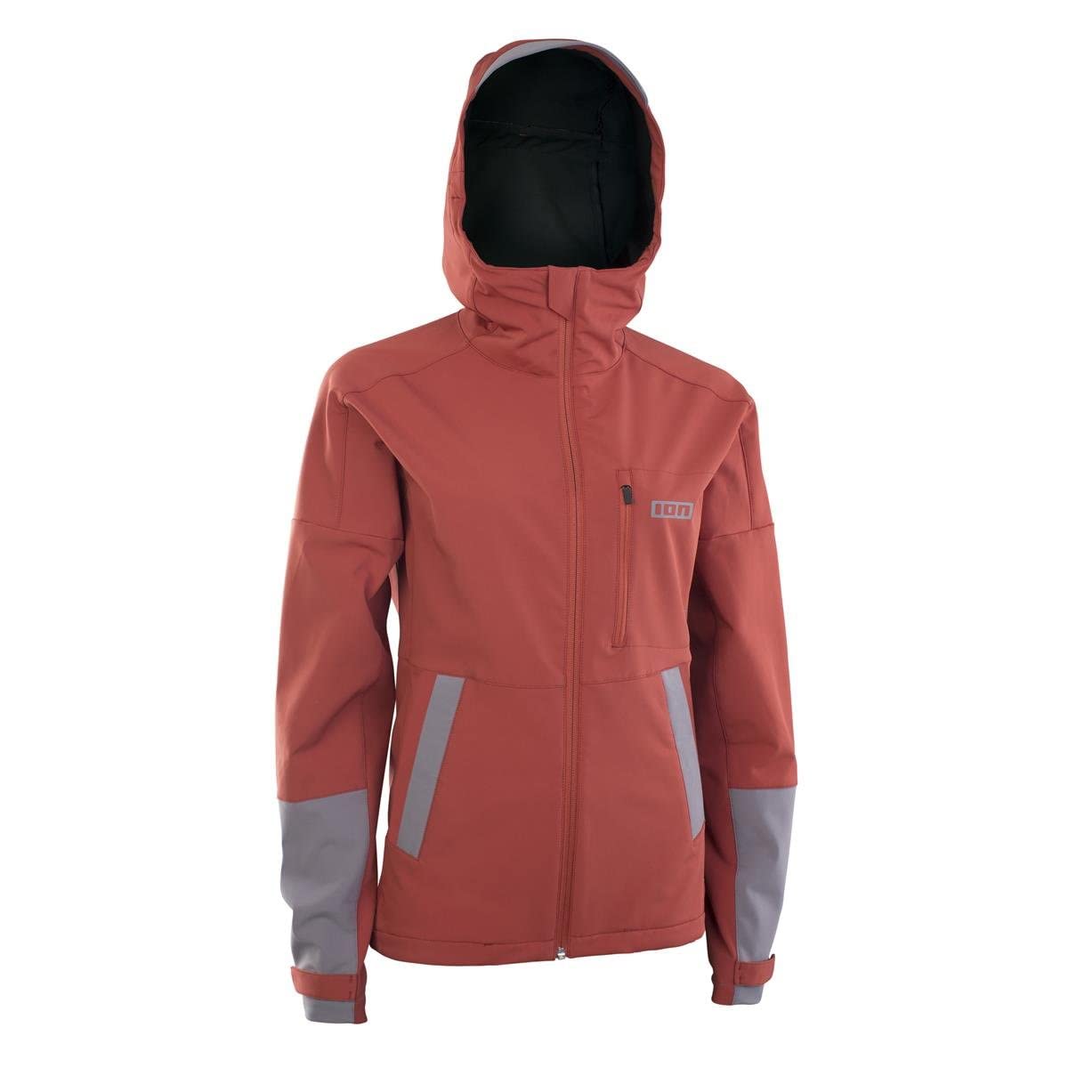 Ion Shelter 2L Softshell damski rower wiatr/kurtka przeciwdeszczowa czerwona 2023
