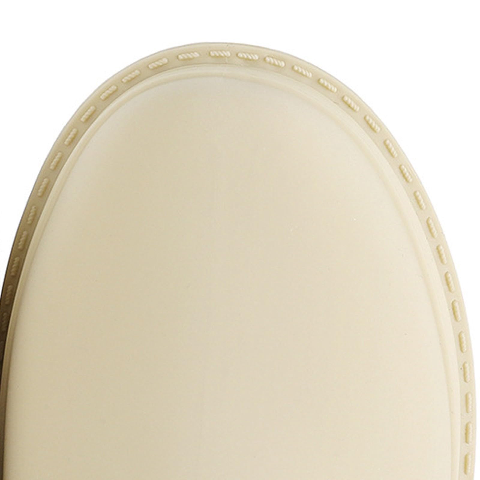 Stivali da Pioggia da Donna a metà Polpaccio, Scarpe in Gomma alla Moda con Suola Spessa, per l'uso Quotidiano e Le attività all'aperto