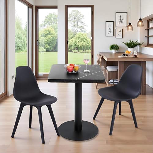 Mingone Esstisch mit 2 Stühlen Essgruppe Set Küchentisch Kleine...