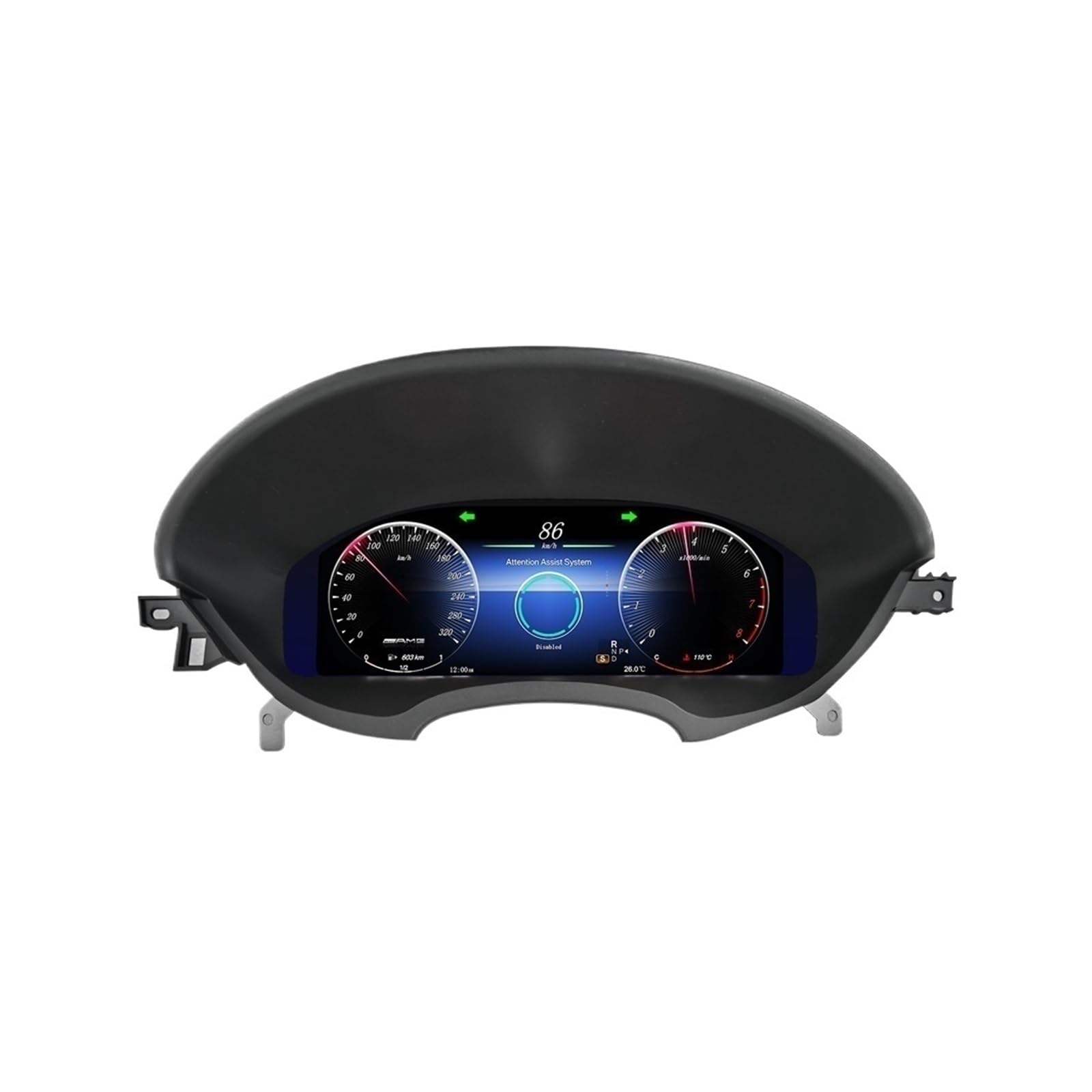 12.3 Scheda digitale LCD Cluster Panel Cockpit compatibile con Mercedes Benz CLS C218 W218 2012-2017 anni Tachimetro strumento automatico