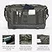 VEAGIA Messenger Bag For Men Laptop Bag Tactical Briefcase Canvas Crossbody Satchel Computer Shoulder Bags(17x12x5inch)