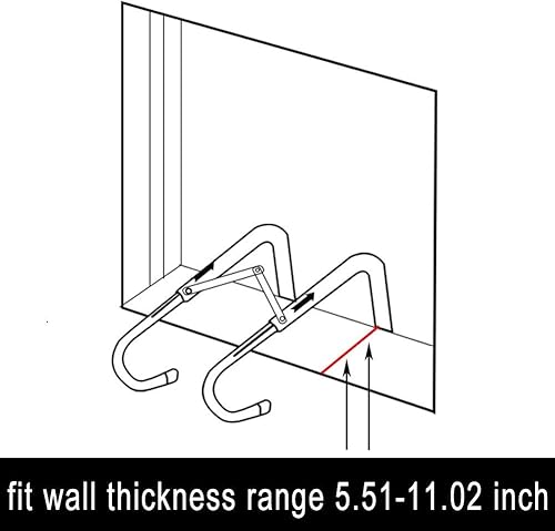 Miniatura 7 de Escalera de escape de incendios, escalera de seguridad portátil de emergencia de 3 pisos para adultos y niños con peldaños antideslizantes y amplios