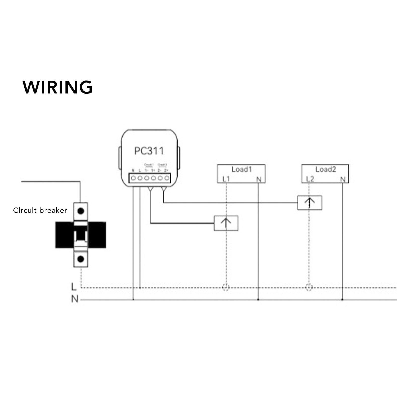Omabeta Inteligentny Monitor Energii z Zaciskiem CT 300A Dokładne Dane w