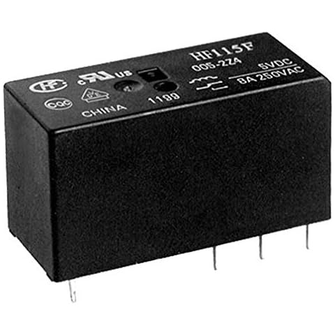 5x 12V High Power Relay DPDT HF115F (Pack of 5) Cover