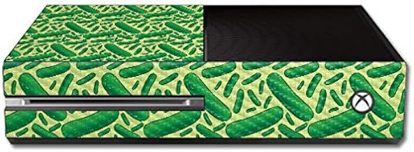 Película de fibra de carbono MightySkins para Microsoft Xbox One – Pickles | Acabamento protetor, durável de fibra de carbono texturizada | Fácil de aplicar, remover e mudar estilos | Feito nos EUA