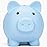 Piggy Bank for Sbrvaniy Piggy Coin Banks for Boys and Girls My First Unbreakable Plastic Money Bank S/M/L Size Decoration Savings Christmas, Easter, Birthday Gift