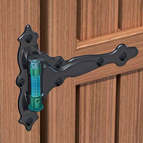 Charnière à ressort automatique Tru-close noire solide de 102 mm