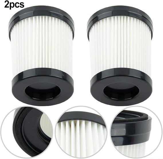 Replacement Vacuum Filters for Compatible for Oraimo, Black and White, 2 Pack, High-Efficiency Household Accessory for Maintaining Clean Air and Peak Performance