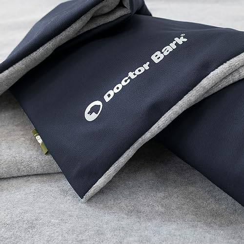 Doctor Bark Country Kissen Cover - Überzug Für Country Hundekissen L - Flauschige Fleece-Liegefläche - Waschbar - GreenLabel (Cover - L, Königsblau)