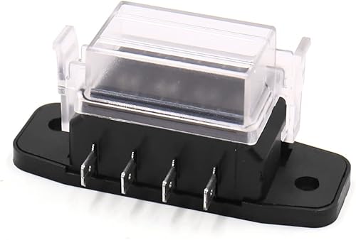 4 Way Car Auto Boat Circuit ATC ATO Blade Type Fuse Holder Box Block
