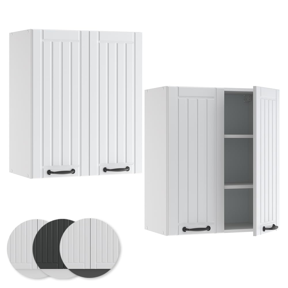 Vicco Armario Colgante Fame-Line, Blanco casa de Campo, 60 cm