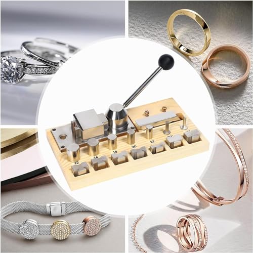 Outil de pliage de bijoux et machine à cintrer les anneaux et boucles pour bricolage
