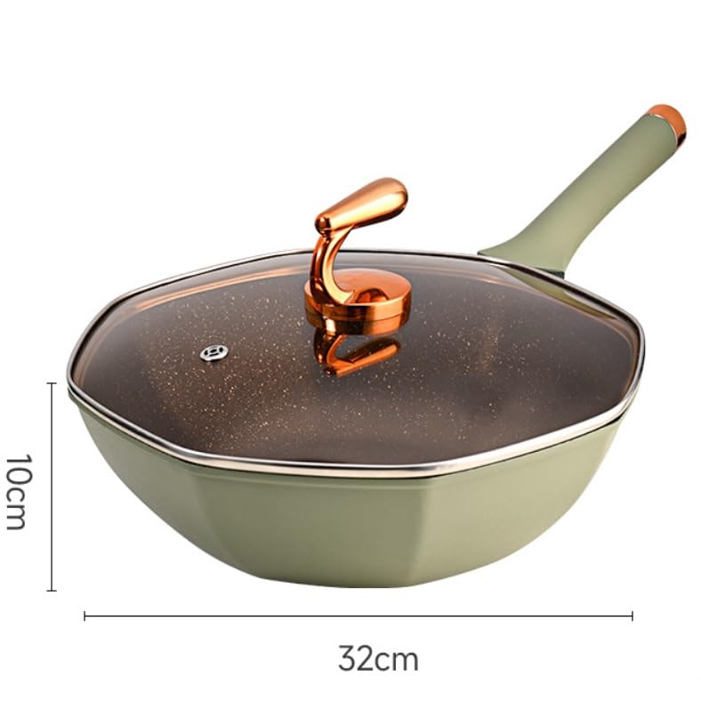 Wok Octogonal Antiadherente Medical Stone miniatura 2
