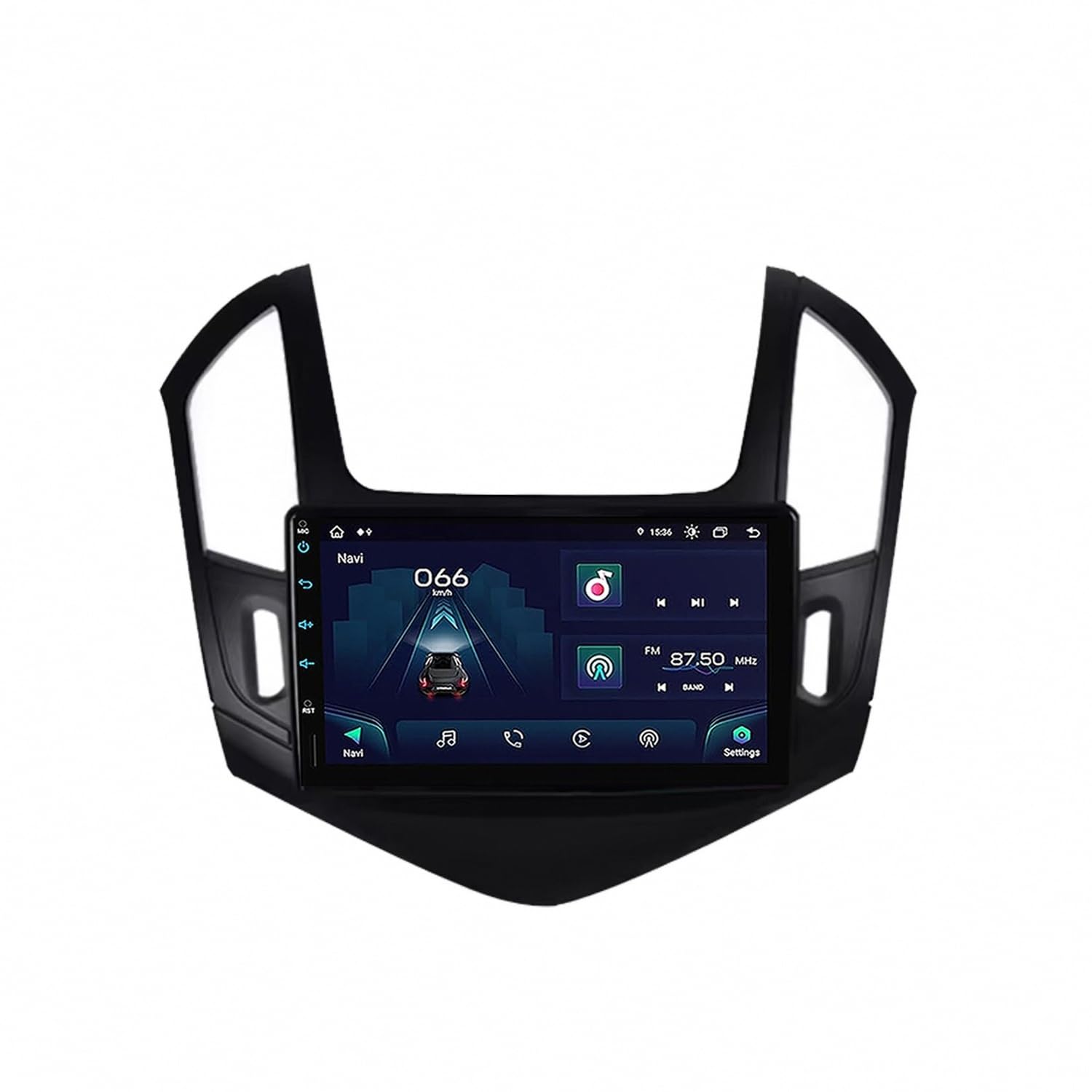 Radio coche con Carplay inalámbrico y cámara trasera para Chevrolet Cruze 8