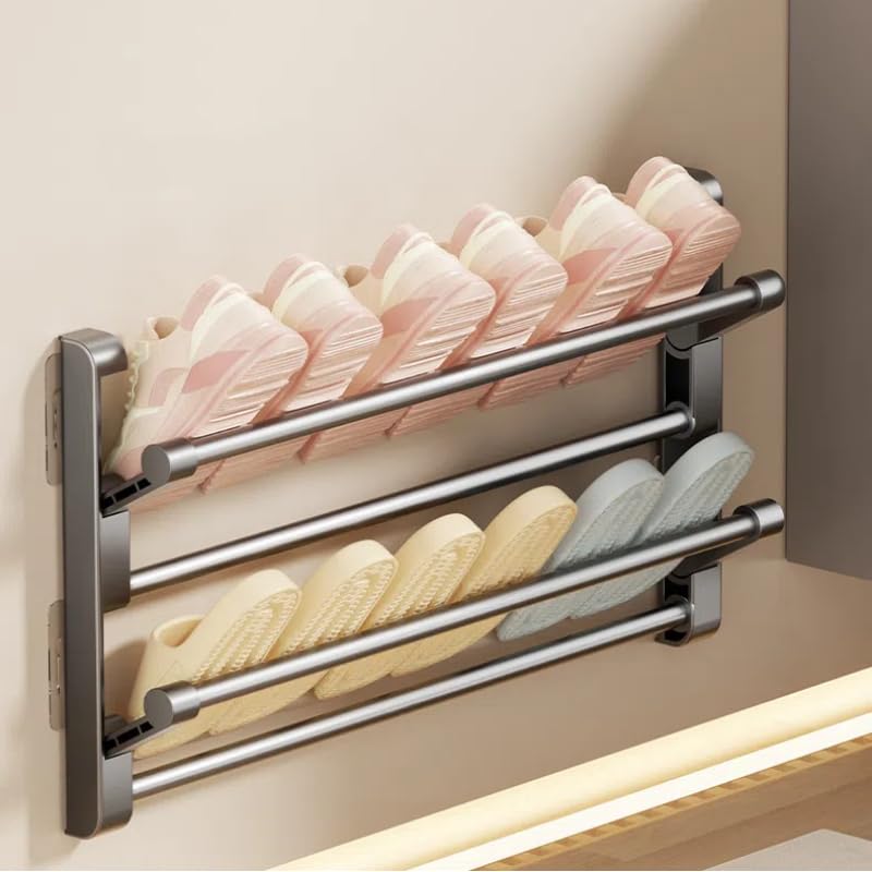 Organiseur de salle de bain étanche pour suspendre les tongs