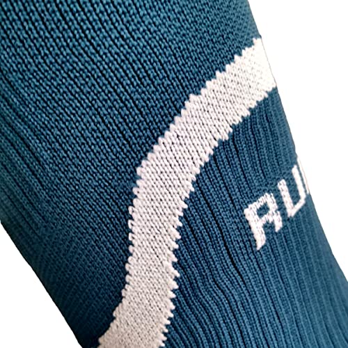 MEIA COMPRESSÃO ESPORTIVA 39-43 - SELENE Cor:Azul Petroleo;Tamanho:39-43