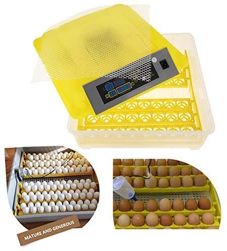 Oppikle 48 Eier Intelligentes digitales Brutmaschine Brutkasten mit LED Temperaturanzeige und Feuchtigkeitsregulierung,Inkubator Vollautomatische Brutmaschine – Bild 4