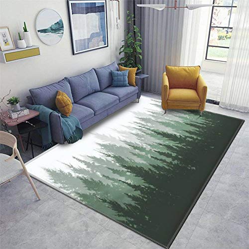 Tapete Decorativo ZALAHM 240x160 cm Poliéster