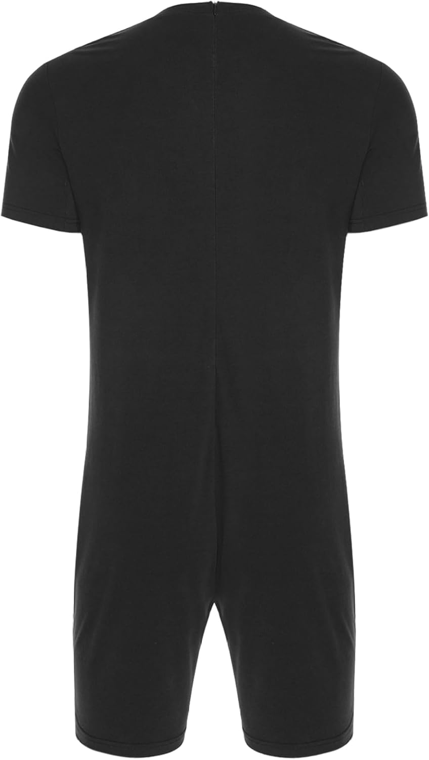 Unisex Adult Anti-Strip Jumpsuit Back-Zip Romper Adaptive Clothing for Alzheimer’s Elderly with Special Needs - Image 6