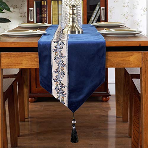 Fait à la Main Simple Chemins De Table Coureurs de table de Jacquard de Luxe Mode Moderne de haute précision Jacquard Table Jacquard Runner Patchwork Runners de table pour la maison, de la Cadeau de V