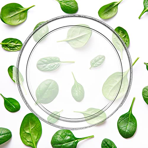KADAX Glasschale, Salatschüssel, runde Glasschüssel, 19 cm Durchmesser, tiefe Schale für Obst, Salat, Süßigkeiten, stapelbare Obstschale… – Ansicht 5