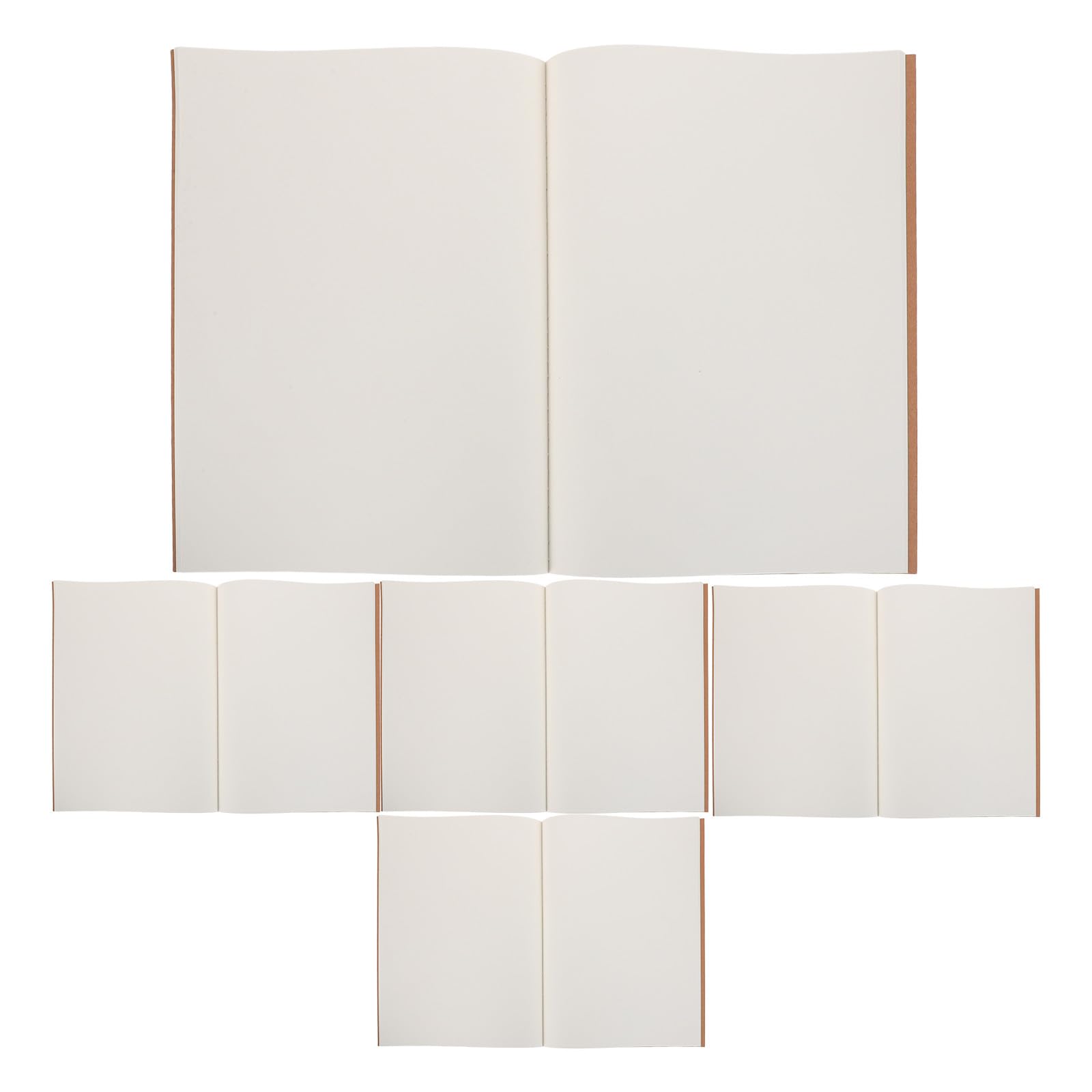 Cahier de Dessin pour Garçon et Filles, Petit Carnet A4 5pcs sans Lignes