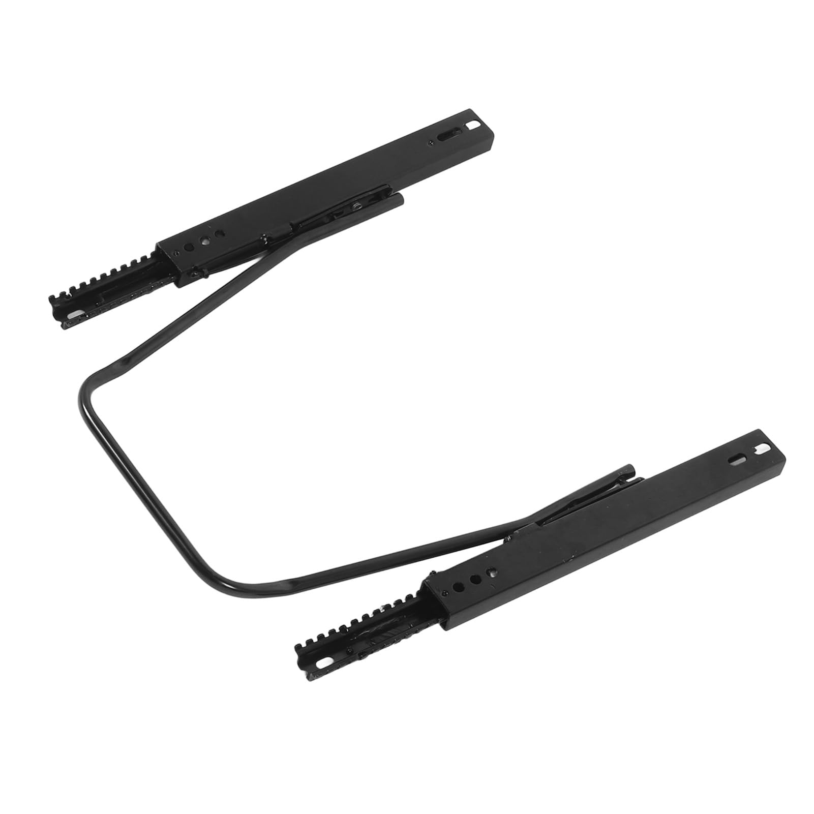 Drfeify Binario di Scorrimento del Sedile Slider del Sedile Universali in Acciaio Laminato a Freddo 340 Mm Supporto per a Doppia Chiusura Manuale con in Avanti di 115 Mm per Sostituzione e