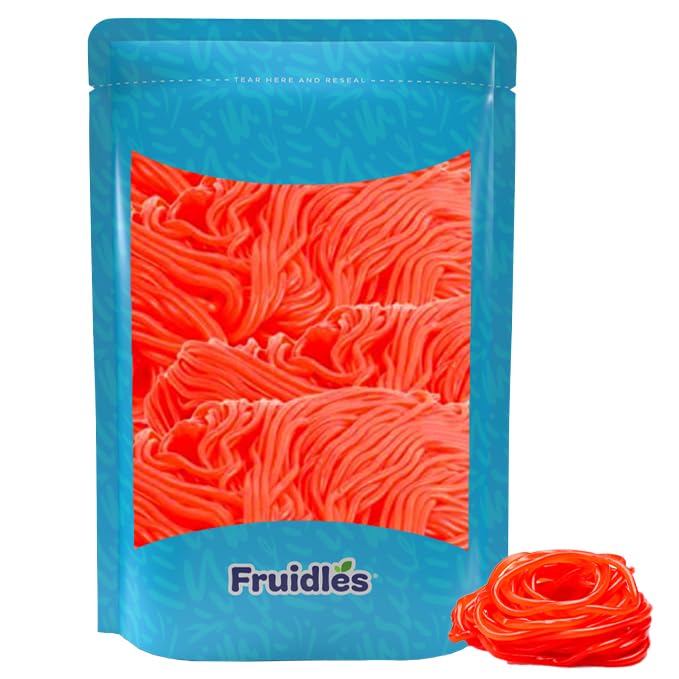 Fruidles String Licorice Candy, Soft Chewy, GelatinFree