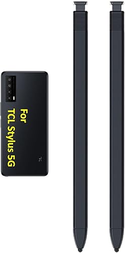 Lápiz capacitivo de repuesto para TCL Stylus 5G Pen compatible con TCL Stylus 5G Stylus Pen T779W versión Touch Pen (2 unidades, color negro)