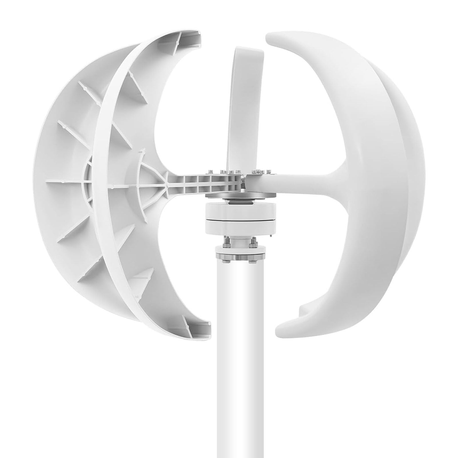 PioMue 18000W Wind Turbine Generator, 5 Blade Lantern Wind Turbine with controller, Electricity Producer Equipment,Helix Wind Turbine for Balconies, Caravans, Boats 48V