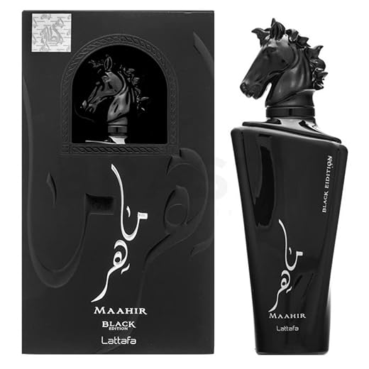 Perfume Maahir Black Edition Eau de Parfum Unissex Lattafa 100ml