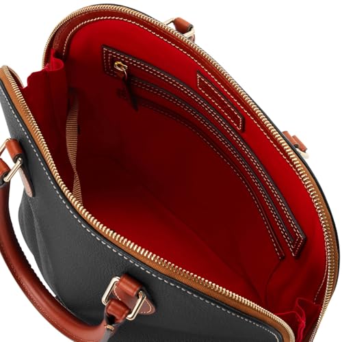Sac à main Dooney & Bourke cartable bombé cuir grain galet chic - 4