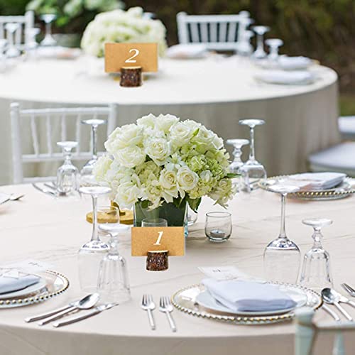 Norhogo Porta segnaposto in legno, 20 pezzi, in