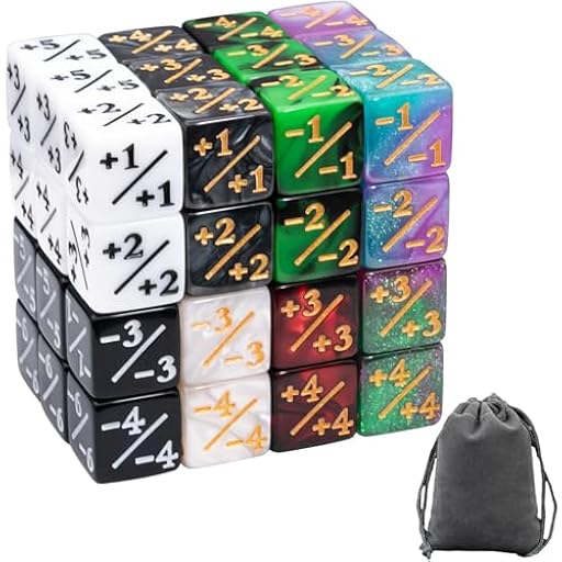 48 Piezas Dados MTG Contadores Lealtad y Vida D6 Acrílico Colorido con Bolsa para Magic The Gathering Juegos de Cartas CCG Estrategia Fantasy de Cubo Accesorios Juego de Mesa Set Dados para rol | Ya disponible en tu tienda friki favorita! En mundofriki.es!