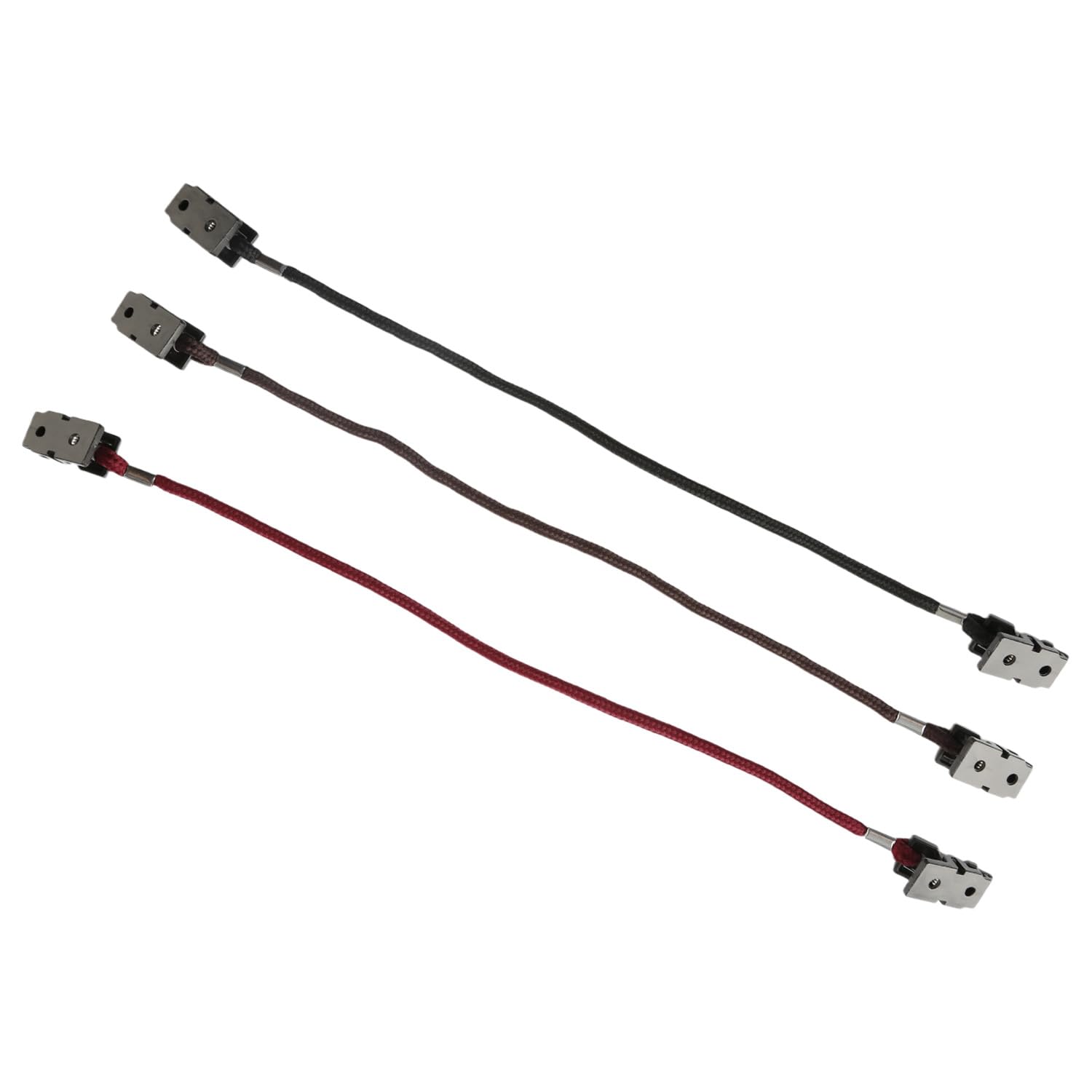 Wellrun Unisex Multicolor 3 Pack Hat Windproof Strap Clips,Hat Retainer Cord,Anti-Lost Cap Keeper For Outdoor,Fishing,Hiking,Cycling,Travel