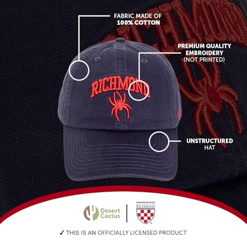 Gorra bordada ajustable University of Richmond Azul miniatura 4